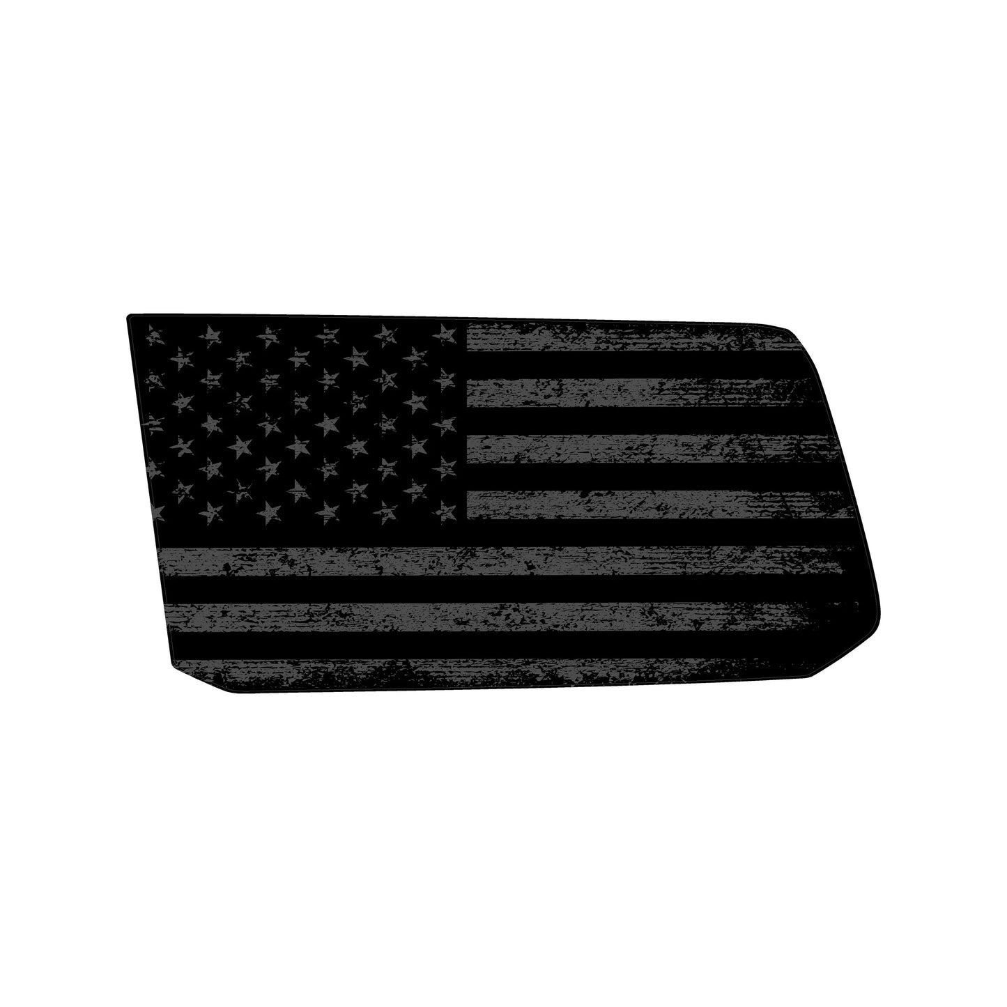 American Flag Rear Window Overlays V2 (Perforated) - 2024+ Land Cruiser
