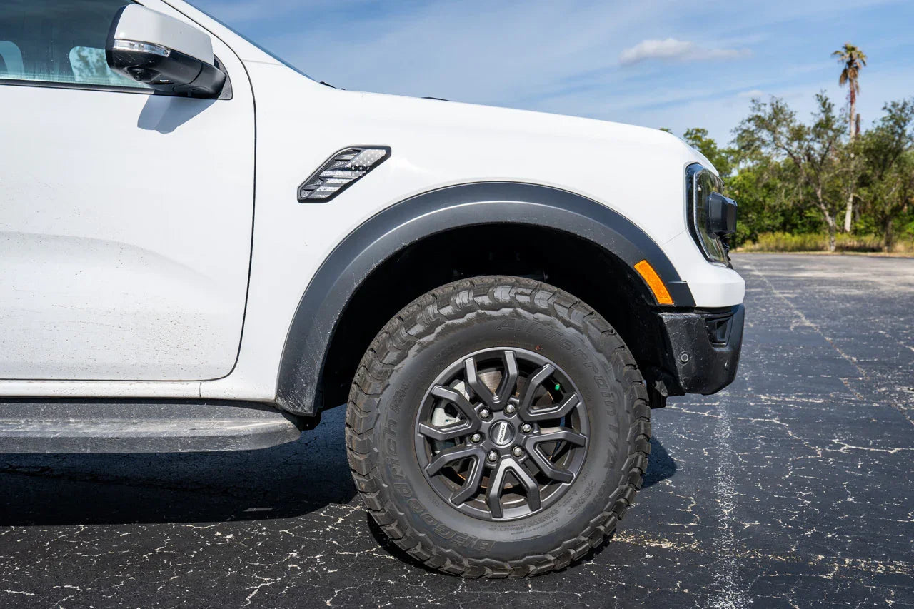 American Flag Fender Vent Overlays - 2024+ Ranger Raptor