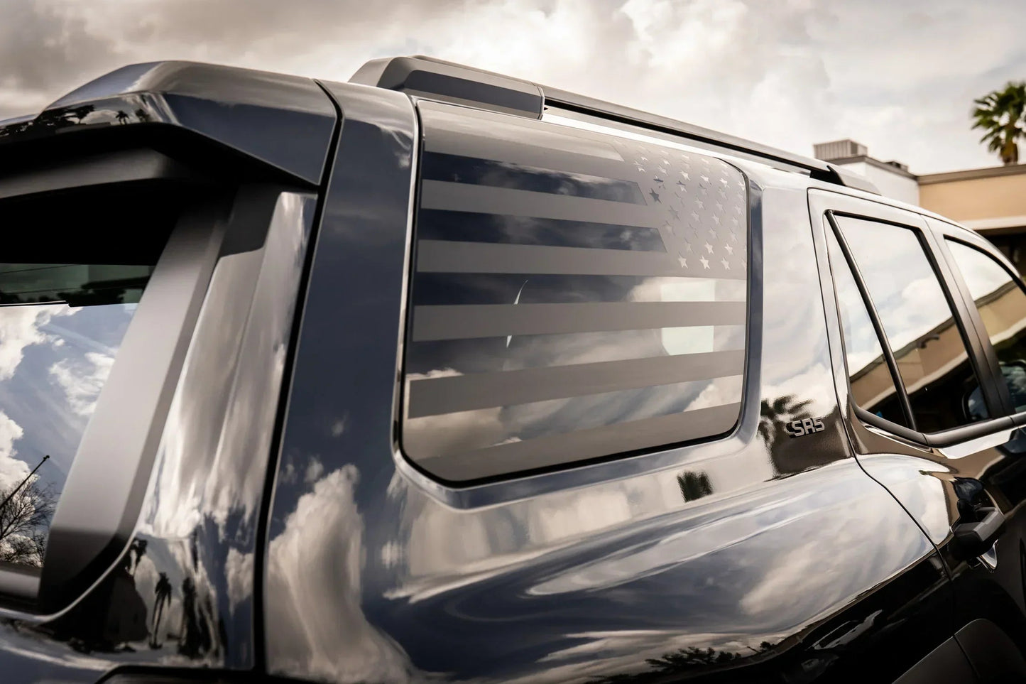 American Flag Rear Window Overlays - 2025+ 4Runner