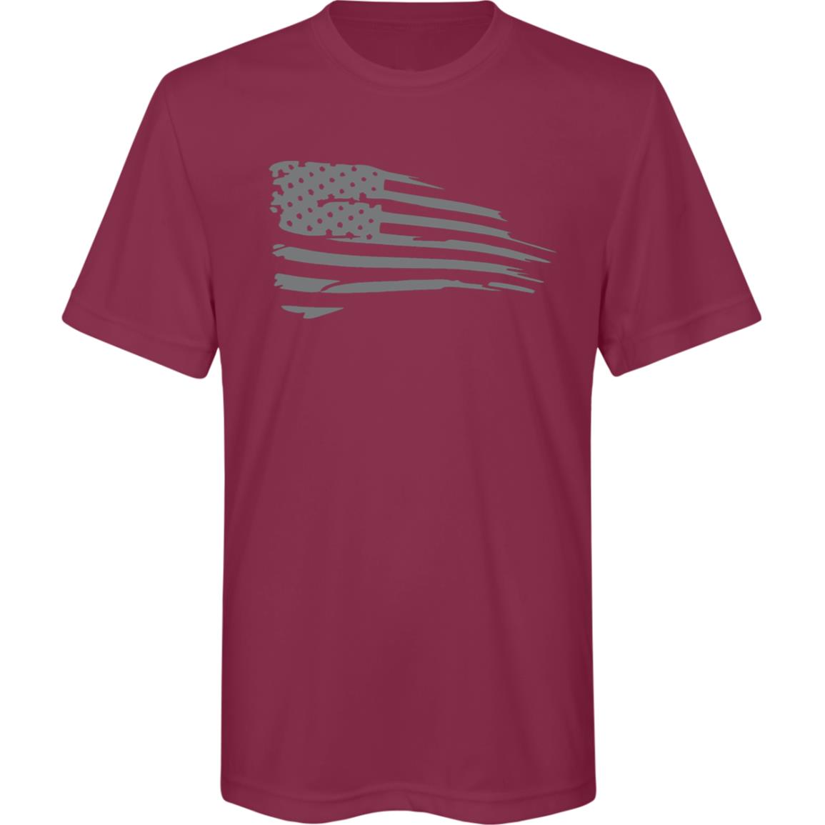 Distressed Flag Kids Zone Tee