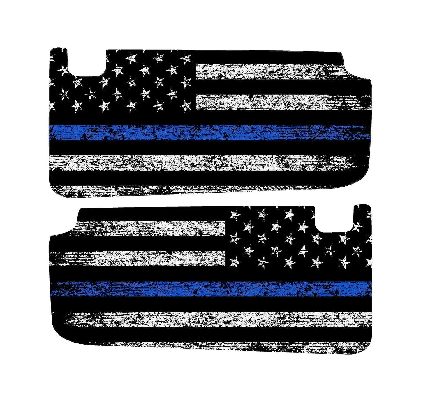 Freedom Series Sun Visor Overlays (Printed Series) - 2018+ Jeep Wrangler JL / Jeep Gladiator JT