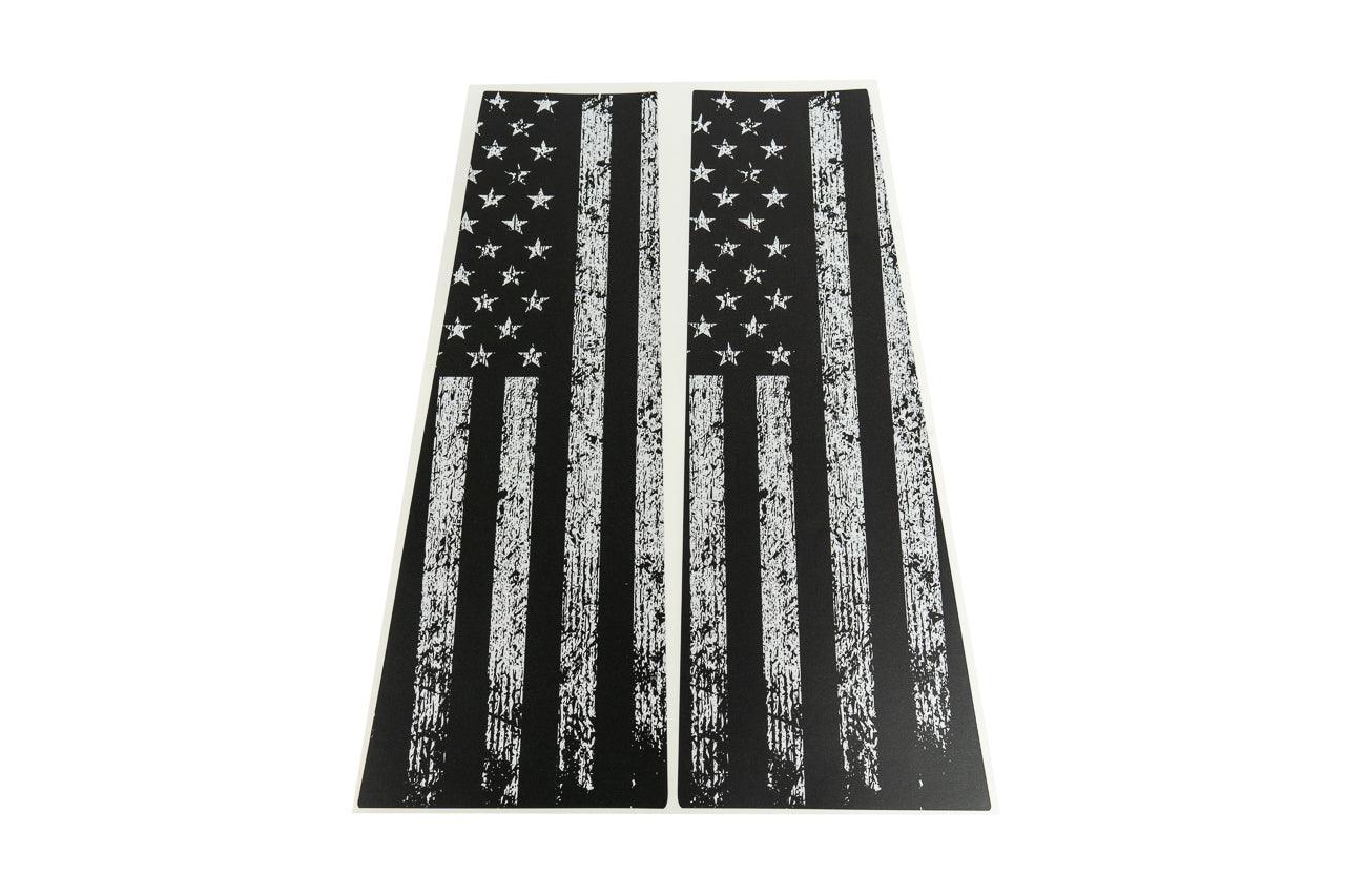 American Flag B Pillar Overlays - 2024+ Ranger
